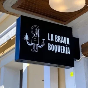 La Brava Boqueria kisälli valomainos